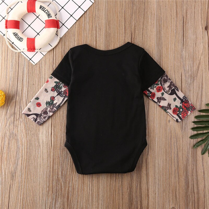 CANIS baby's sets Toddler Newborn Tops T-shirt Kid Baby Boy Girl unisex Bodysuit casual tops long sleeve cotton outfits